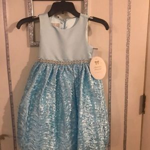 American Princess Light Blue Dressy Dress, size 6